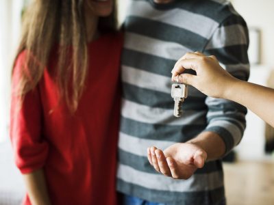 Couple bought new house Couple bought new house